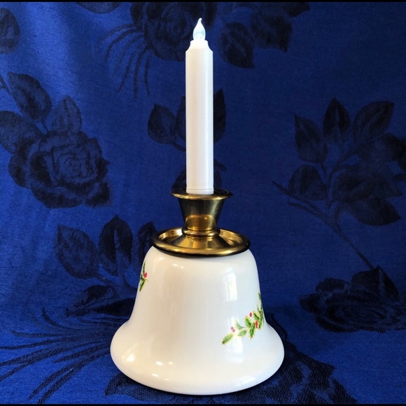 Teleflora Vintage Christmas Holly Candle Holder - Picture 6 of 15
